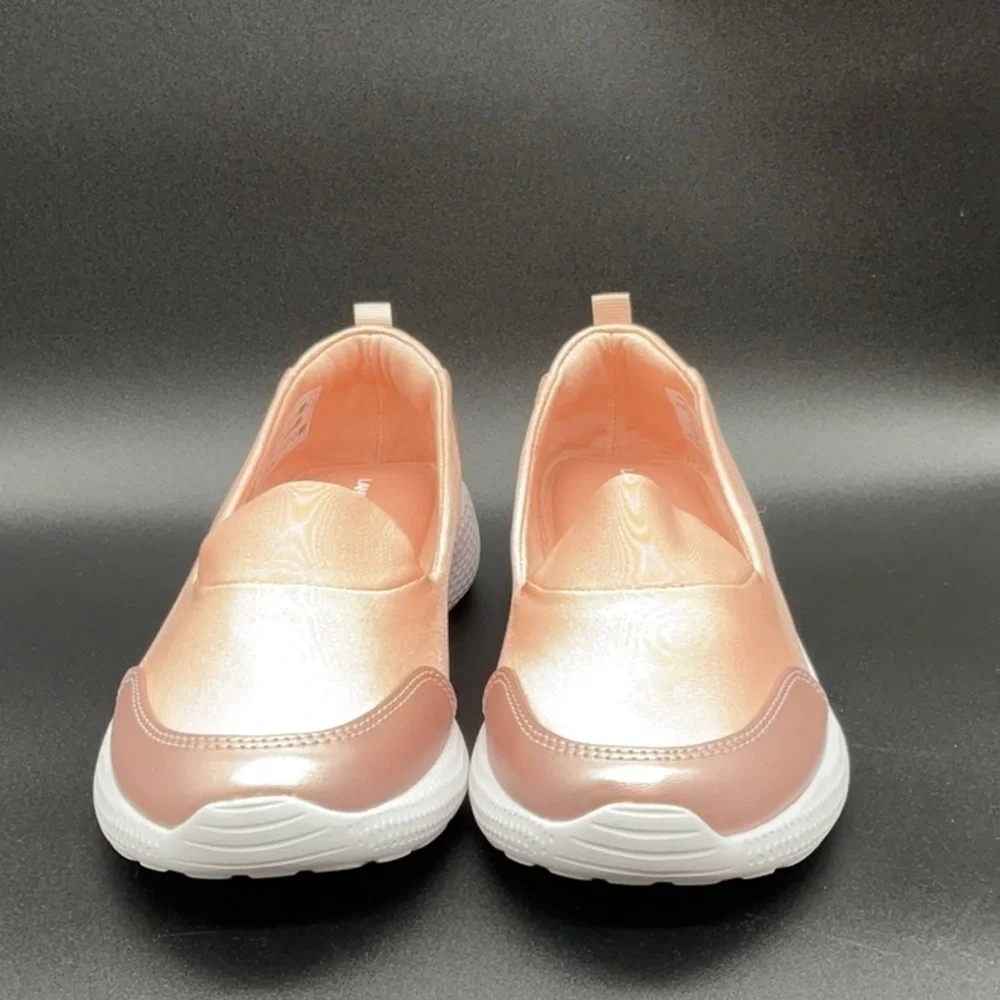 Land’s End - Rose Gold Metal Gatas Slip on Shoe